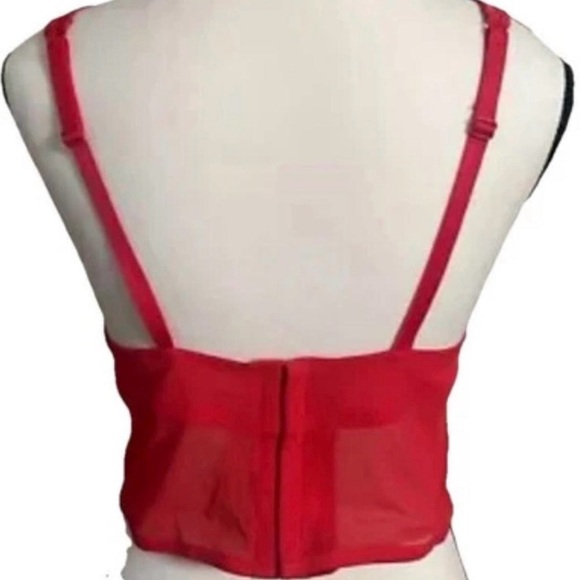 Adore Me Corset Sz Various Arianna Satin Underwire Bow Detail Feminine - Picture 2 of 7